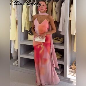 Zara | Dresses | Zara White Drop Waist Maxi Dress